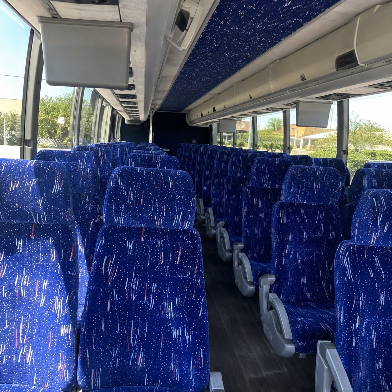 charter buses for the pasadena convention center and fairgrounds events