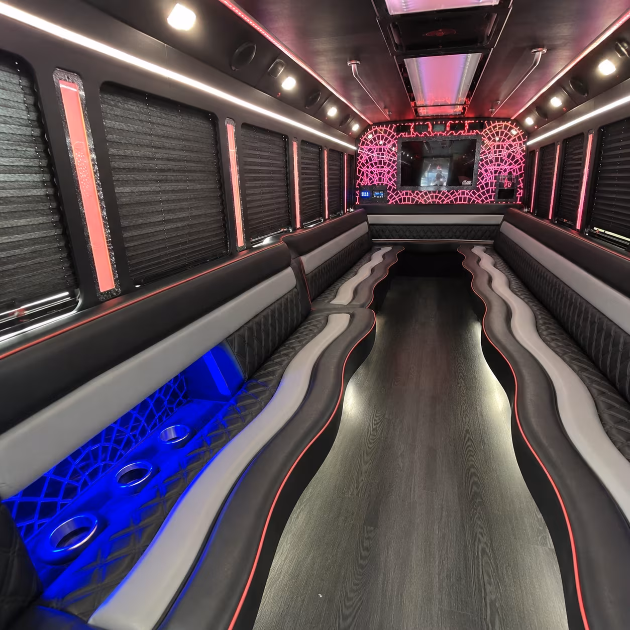 houston ship channel entertainment district party bus rental