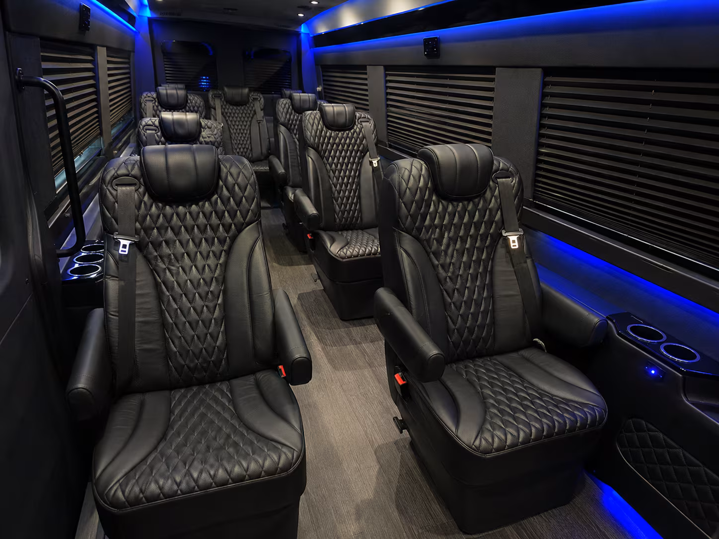 pasadena airport transportation onboard seating