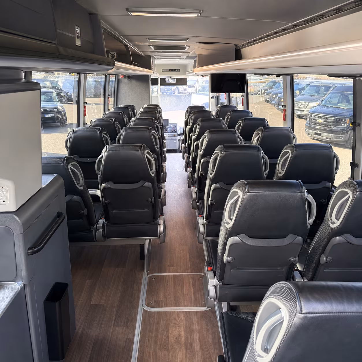 pasadena bus rental service area