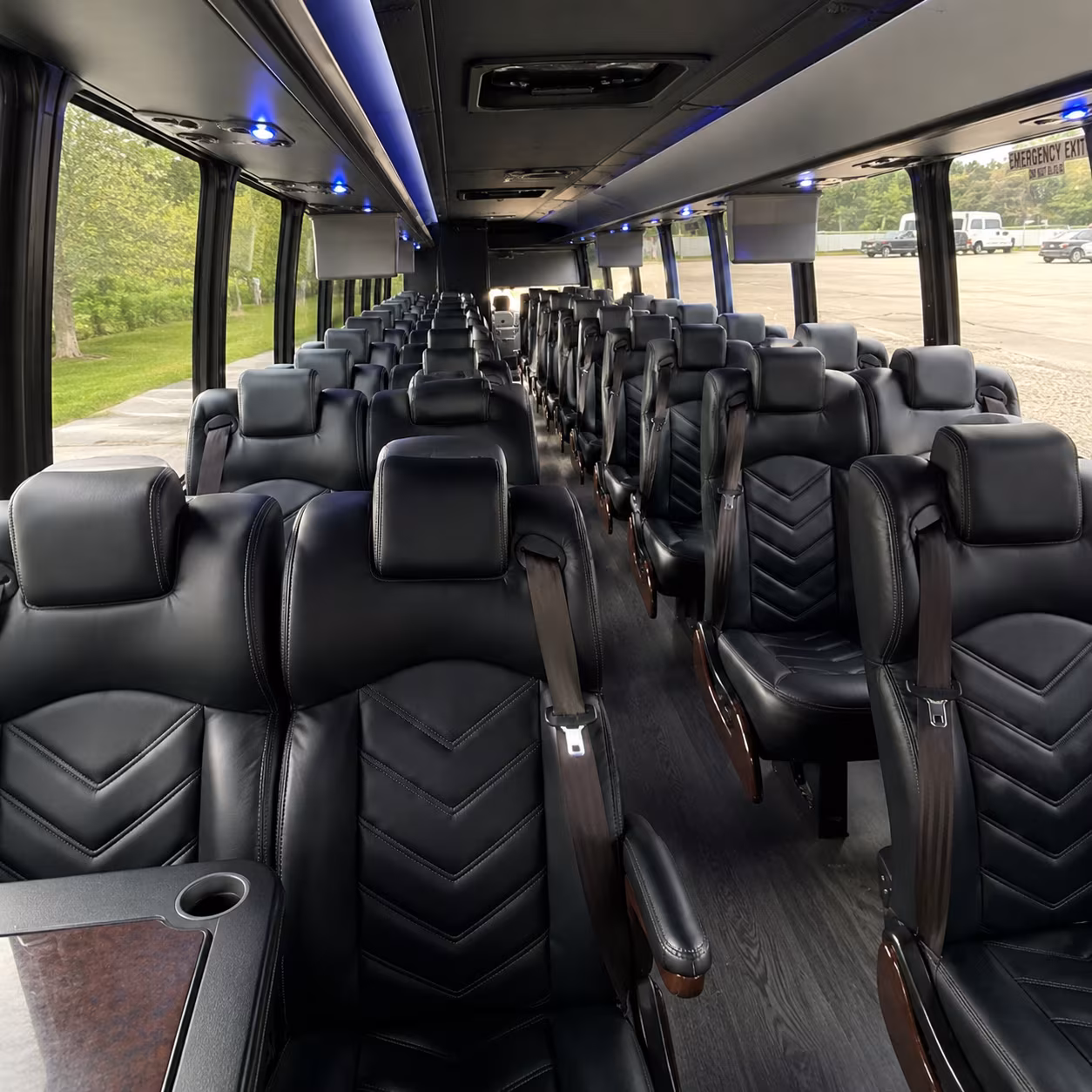 pasadena concert transportation onboard seating