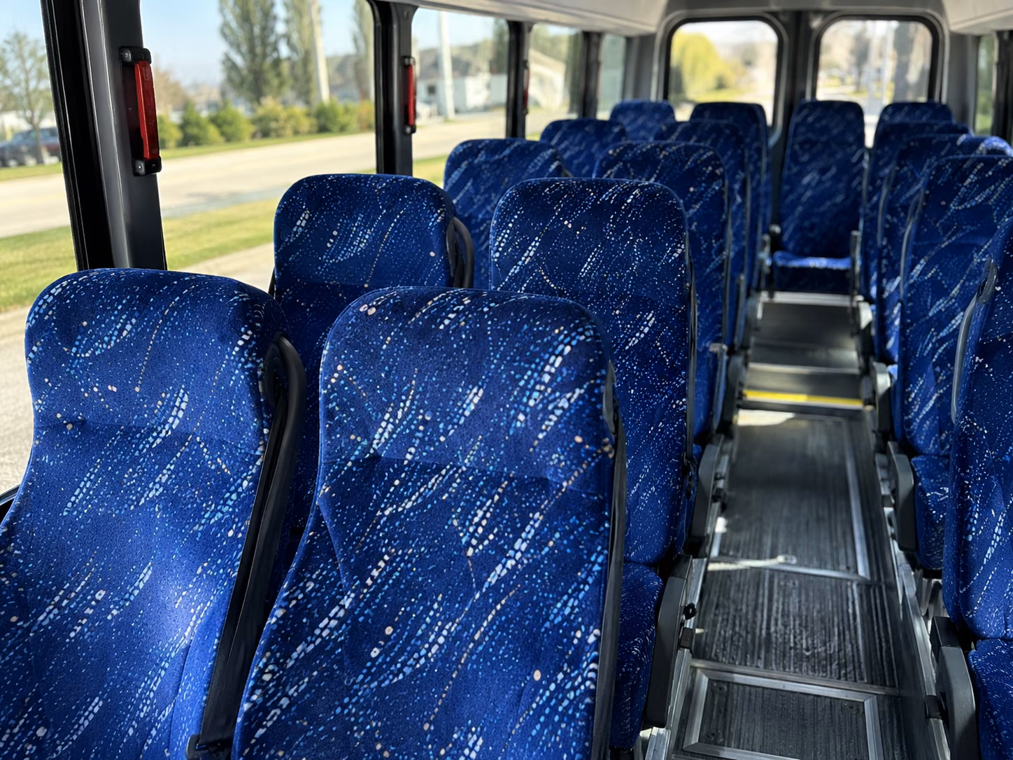pasadena employee transportation onboard seating
