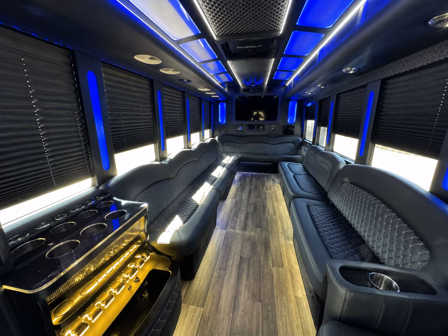 pasadena night out party bus rental