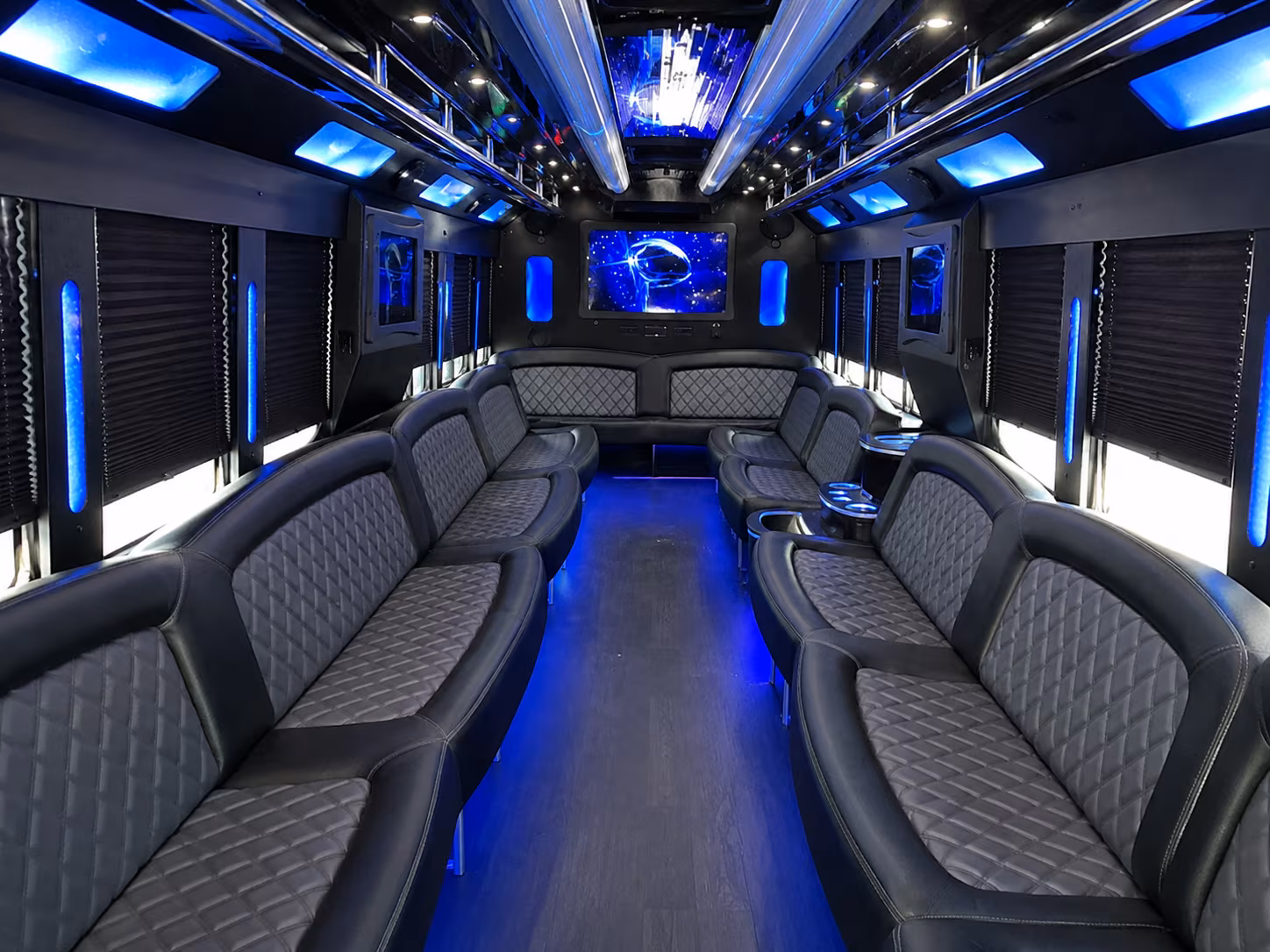 pasadena prom party bus rental