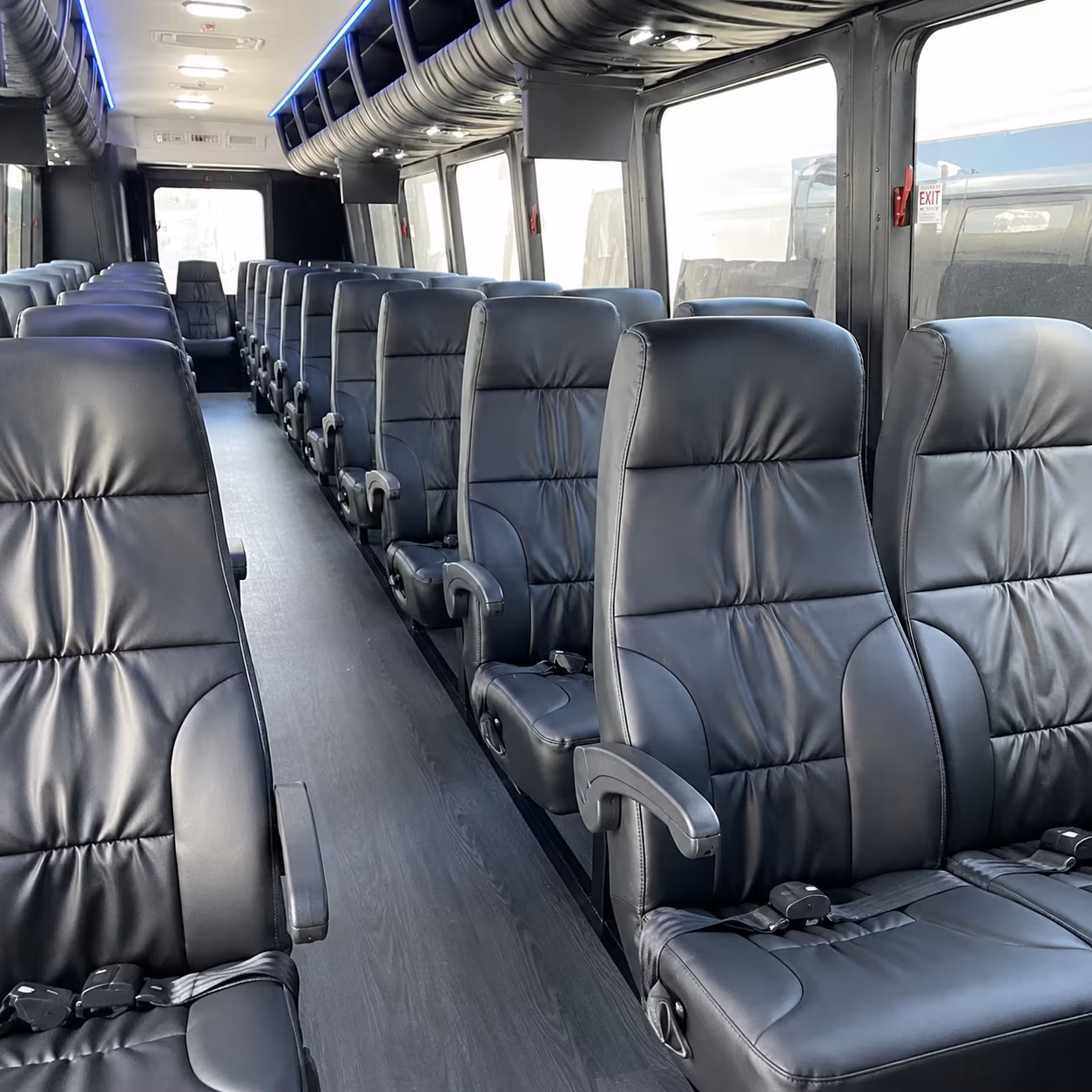 pasadena religious group transportation onboard seating