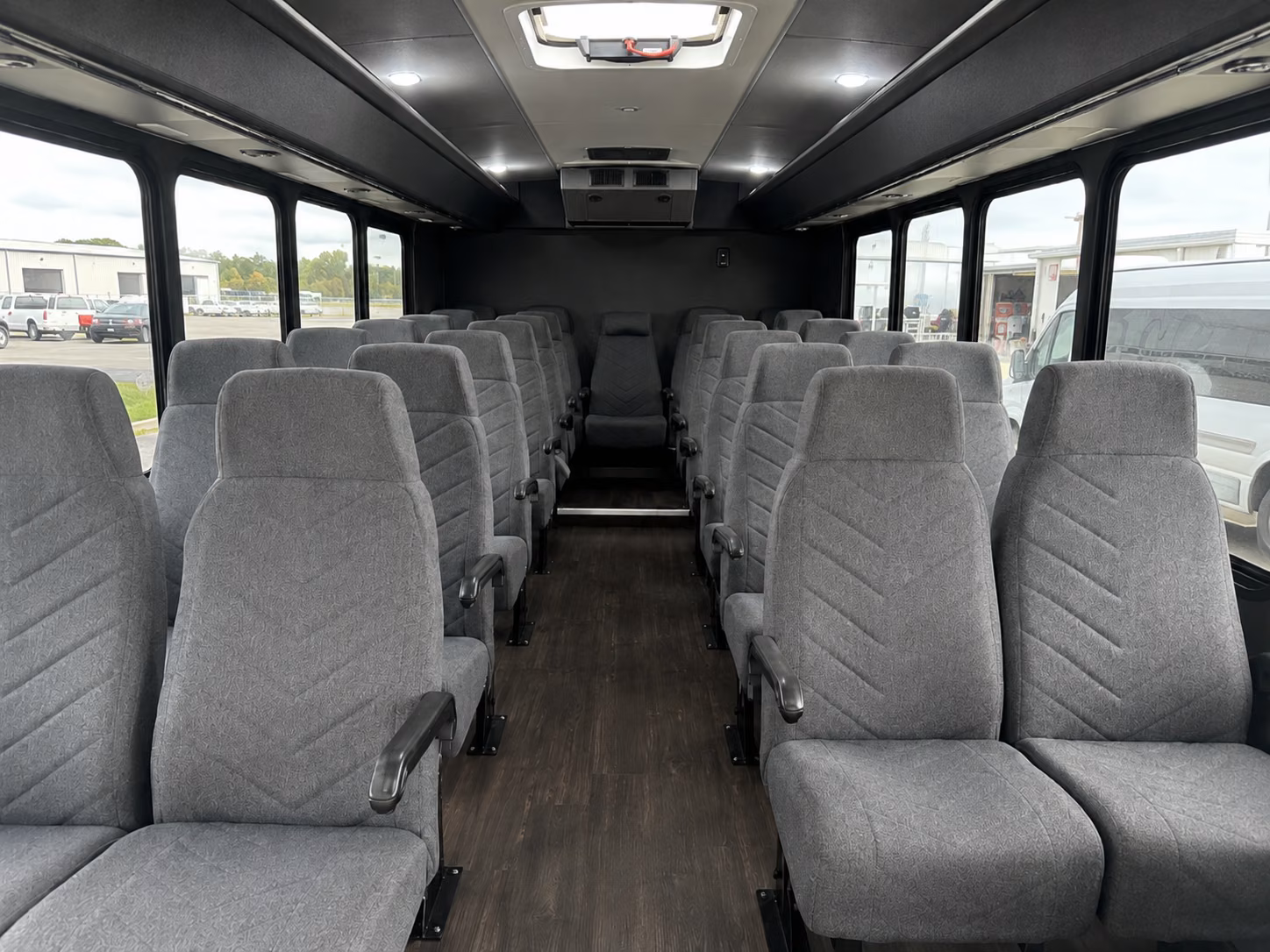 pasadena wine tour brewery transportation onboard seating