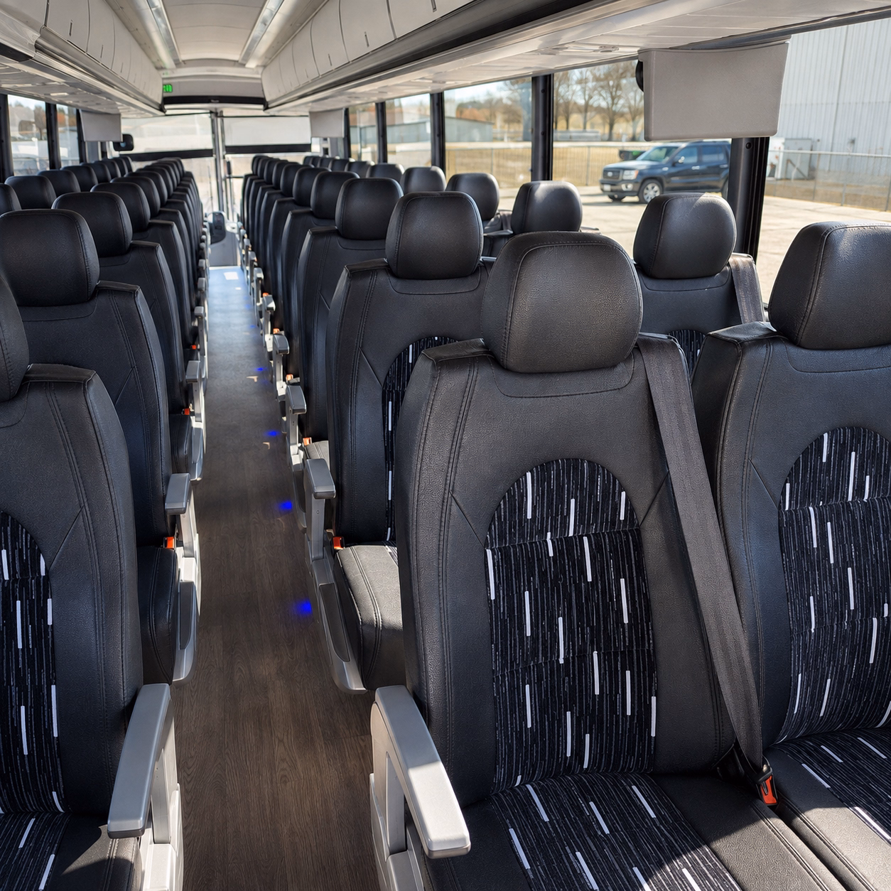 school buses for san jacinto battleground and museum trips